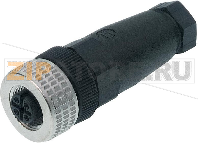 Разъем прямой M12, 5 контактов Hirschmann ELKA 5012 PG9 