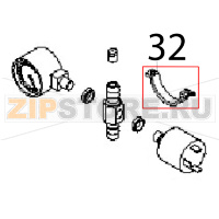 Pipe support Ø: 28 Angelo Po FM1221E1