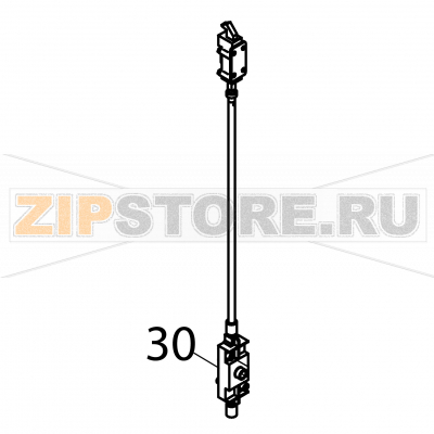Closing mechanism Fagor VE-202 Closing mechanism Fagor VE-202Запчасть на деталировке под номером: 30Название запчасти Fagor на английском языке: Closing mechanism VE-202.