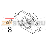 Key A8x7x42.5 Bear Varimixer AR80 VL-1S