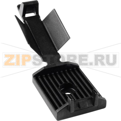 Держатель кабеля на винтах, плоский, черный, 1 шт HellermannTyton FKH25-HIR-BK-С1 