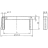 Ручка корпусная 102x12.2x40 мм, алюминиевая, 1 шт Mentor 3268.1112 - Ручка корпусная 102x12.2x40 мм, алюминиевая, 1 шт Mentor 3268.1112
