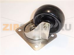 WHEELS STAINLESS STEEL 80X35 -40/+180° 