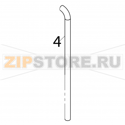 High silicon pipe Tº Ø 26*18 Fagor VE-202 High silicon pipe Tº Ø 26*18 Fagor VE-202Запчасть на деталировке под номером: 4Название запчасти Fagor на английском языке: High silicon pipe Tº Ø 26*18 VE-202.