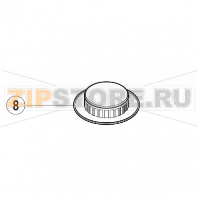 Drain strainer Hobart UXT-10A                                                Drain strainer Hobart UXT-10AЗапчасть на сборочном чертеже под номером: 8Название запчасти на немецком языке языке:&nbsp;Drain strainer Hobart UXT-10A
