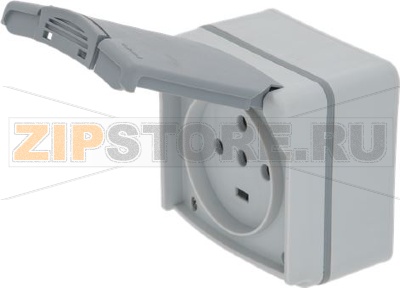 3-ЕХ ШТЫРЬКОВАЯ РОЗЕТКА 20 A 230 В + N + PE IP55 IK08 