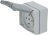 3-ЕХ ШТЫРЬКОВАЯ РОЗЕТКА 20 A 230 В + N + PE IP55 IK08