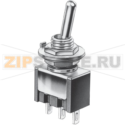 Тумблер 30 В/DC, 4 А, 1 x вкл/вкл, 1 шт Marquardt 9040.0101 