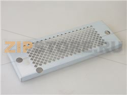 GRIGLIA DI SCARICO INOX 357x128 mm 