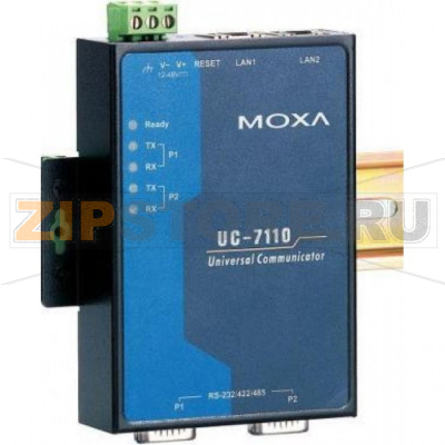 Компьютер встраиваемый 192 МГц, 16 Мб, 2xRS-232/422/485 MOXA UC-7110-LX 