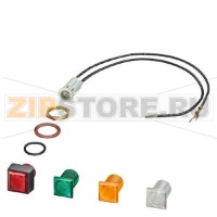 ИНДИКАТОРНАЯ ЛАМПА С LED ЛАМПОЙ AC/DC 110...120 V, С ЦВЕТНЫМИ ЛИНЗАМИ :КРАСНАЯ, ЗЕЛЕНАЯ, ПРОЗРАЧНАЯ ДЛЯ 3RV19 КОРПУСОВ S00-S3 Siemens 3RV1903-5B