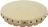 BURNER CAP PERFORATED BRASS POLISHED