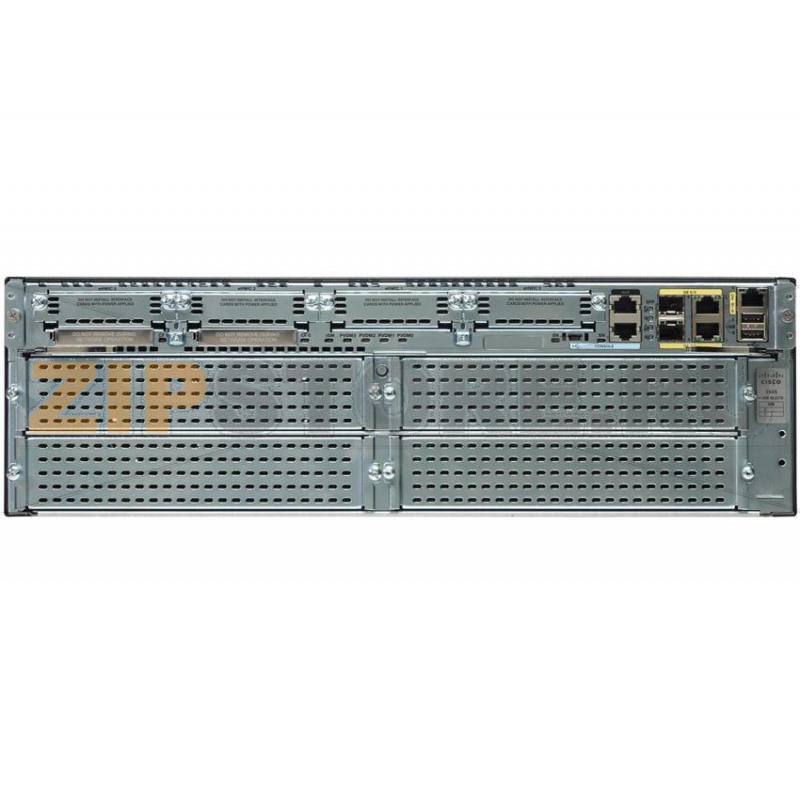 Маршрутизатор 1 Гб, 4xGE, RJ-45, VoIP, 2xSFP, PVDM3-64, UC Cisco CISCO3945E-V/K9 