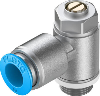 Дроссель с обратным клапаном Festo GRLA-1/4-QS-10-D