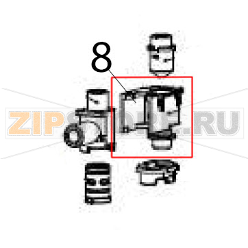Support Hurakan HKN-ME717 Support Hurakan HKN-ME717Запчасть на деталировке под номером: 8
