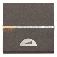 Диммер двухмодульный 60-500 Вт, антрацитовый ABB 2CLA226010N1801