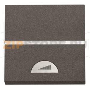 Диммер двухмодульный 60-500 Вт, антрацитовый ABB 2CLA226010N1801 