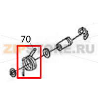 Damper spring L Sato HR224 TT