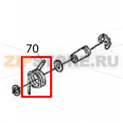 Damper spring L Sato HR224 TT Damper spring L Sato HR224 TTЗапчасть на деталировке под номером: 70Название запчасти на английском языке: Damper spring L Sato HR224 TT.