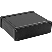 Корпус универсальный 80x103x31 мм, материал: алюминий, черный, 1 шт Hammond 1455L801BK