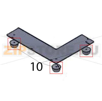 Rubber feet Hurakan HKN-GES4M Rubber feet Hurakan HKN-GES4MЗапчасть на деталировке под номером: 10
