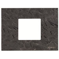 Рамка на 2 модуля, натуральный сланец ABB 2CLA247200N2201