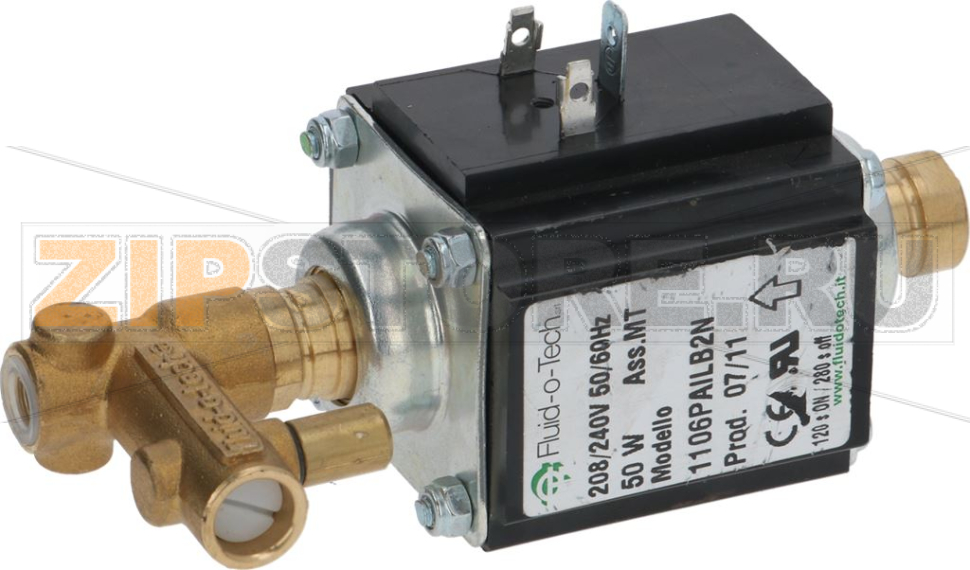 ВИБРАЦИОННЫЙ НАСОС FLUID-O-TECH 50ВТ 240В 