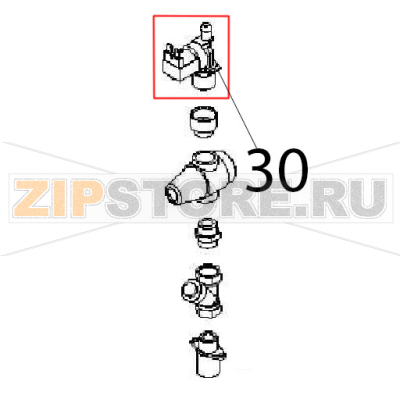Solenoid valve 3/4&quot;, 1in-1out&quot; Angelo Po FM611E1 Solenoid valve 3/4", 1in-1out" Angelo Po FM611E1Запчасть на деталировке под номером: 30