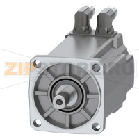 SIMOTICS S-1FK2 HD Серводвигатель М0 = 5 Нм; ПН = 1,45 кВт при NN = 3000 оборотов в минуту (380-480); ПН = 0,79 кВт при нн = 1500 оборотов в минуту (200-240 В); Степень защиты IP65; Цилиндрический вал D19x40 мм; Абсолютный датчик 22-бит + 12-битный Многоо