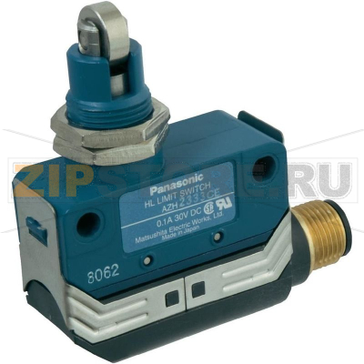 Выключатель концевой с роликом 125 В/AC, 0.1 А, IP67, 1 шт Panasonic AZH2333CEJ 