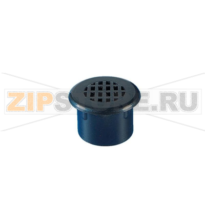 Заглушка вентиляционная, ABS, черная, 1 шт Strapubox M 1 
