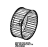 Motor fan D196 H81 39 blade nut M Unox XVC 705E