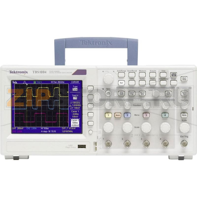 Осциллограф цифровой 100 МГц, 4 канала, 1 Гвыб/с, 2.5 Кб/кан, 8 бит Tektronix TBS1104 