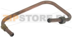 TUBO ALIMENTAZIONE BRUCIATORE 