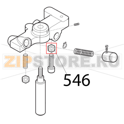 Dado es. DIN439, M6, basso Sirman Anniversario 300 Dado es. DIN439, M6, basso Sirman Anniversario 300Запчасть на деталировке под номером: 546