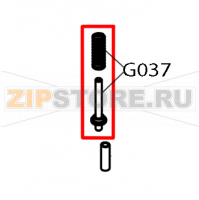 Switch plunger for retractable hand shower P3 Convotherm OES 6.10