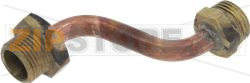 TUBAZIONE RUBINETTO/TUBO VAPORE ø 3/8&quot;M 