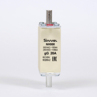 Предохранитель с бойком 20 A, габарит 000, gG Sinvel FNH000S-20