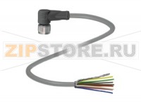 Кабель датчика-исполнительного устройства Female connector V19+90-W-1M-PUR-ABG Pepperl+Fuchs