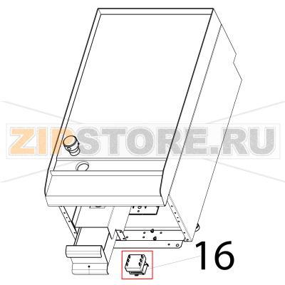 Safety thermostat Tecnoinox FTL70E7 Safety thermostat Tecnoinox FTL70E7Запчасть на деталировке под номером: 16