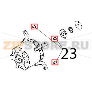 Bushing Angelo Po BX101E Bushing Angelo Po BX101EЗапчасть на деталировке под номером: 23