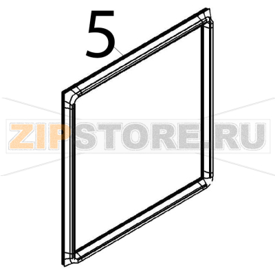 Front gasket Angelo Po FX61E1 Front gasket Angelo Po FX61E1Запчасть на деталировке под номером: 5