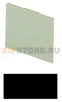 Шильдик, черный, пустой Eaton 01SQ25
