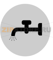 Линза кнопки с подсветкой, плоская белая, жидкость Eaton M22-XDL-W-X16