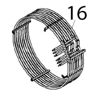Heater 16.4 kW, 230 V Angelo Po FX101E1