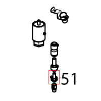 Terminal shank D.8-1/8" Tecnoinox GFB10DS