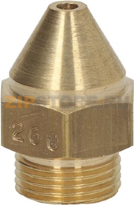 КОНИЧЕСКАЯ ГАЗОВАЯ ФОРСУНКА Ø 2.60 ММ  M13X1 