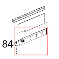 Profilo salvagoccia porta Unox XVC 204