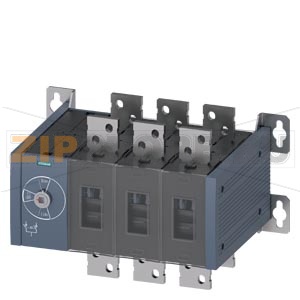 РУЧНОЙ ПЕРЕКЛЮЧАТЕЛЬ НАГРУЗКИ, MTSE, ТИПОРАЗМЕР 5, 1600A, 3-ПОЛ. ФРОНТ.УПРАВЛ.БАЗ.БЛОК БЕЗ РУЧКИ ПЛОСКИЕ КЛЕММЫ Siemens 3KC0354-0RE00-0AA0 