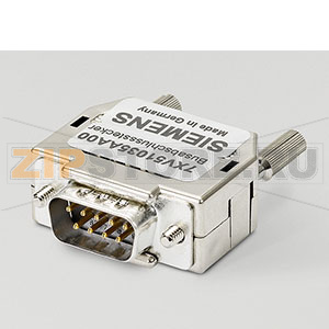 оконцовка шины RS485 с встроенным резистором 220 Ом между контактами 3 и 8 1 x 9-конт. штекерн.вывод D-sub Siemens 7XV5103-5AA00 